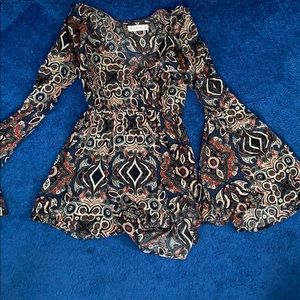 Abercrombie & Fitch Patterned Romper